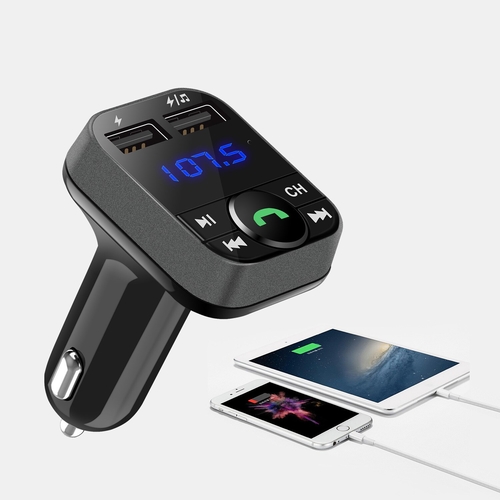 Bluetooth Car USB Charger FM Transmitter Wireless Hands Free Radio Adapter MP3 Player Car Styling MP3 3