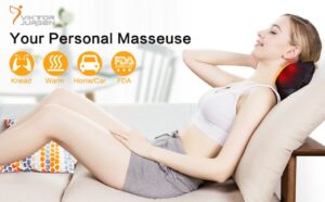 Neck And Back Massager Pillow, Shiatsu Kneading Massage