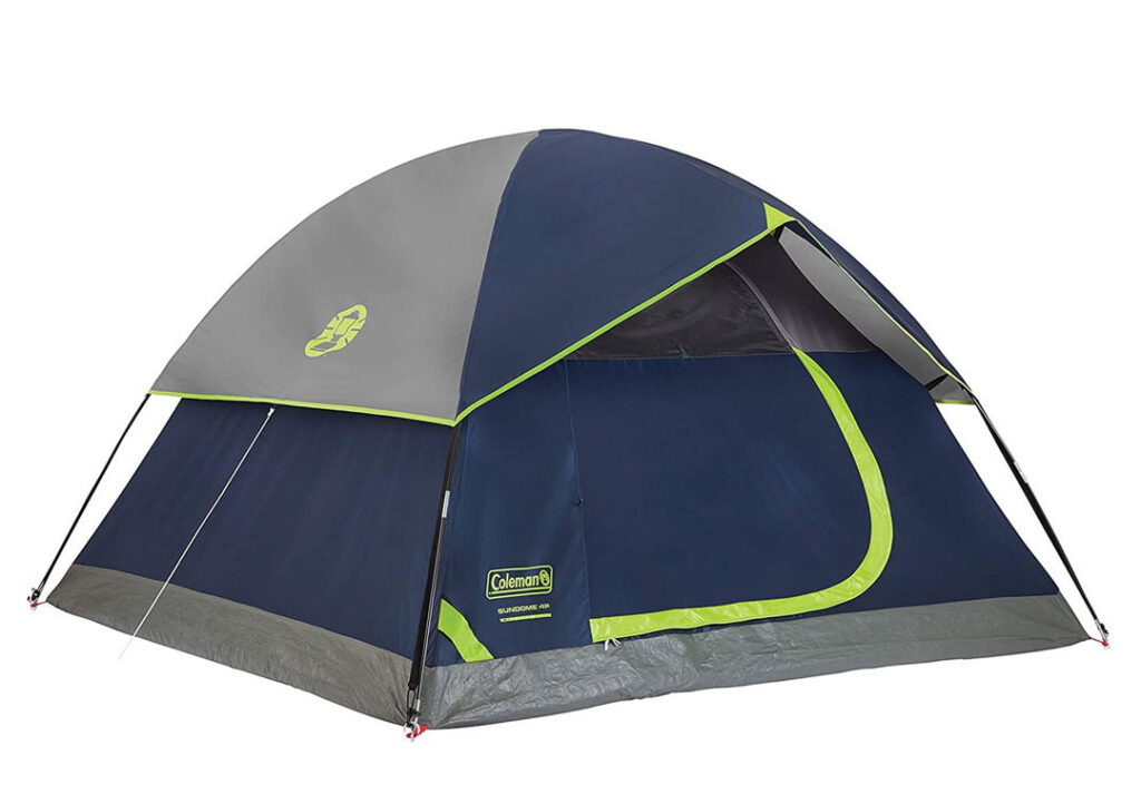 Coleman 4-Person Dome Tent For Camping