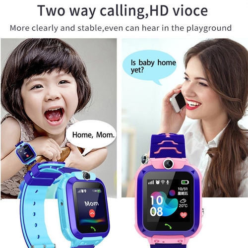 Kids LBS Locator Tracker Smart Watch Telephone SOS Anti Lost Waterproof Watch High Quality Free Shipping 11
