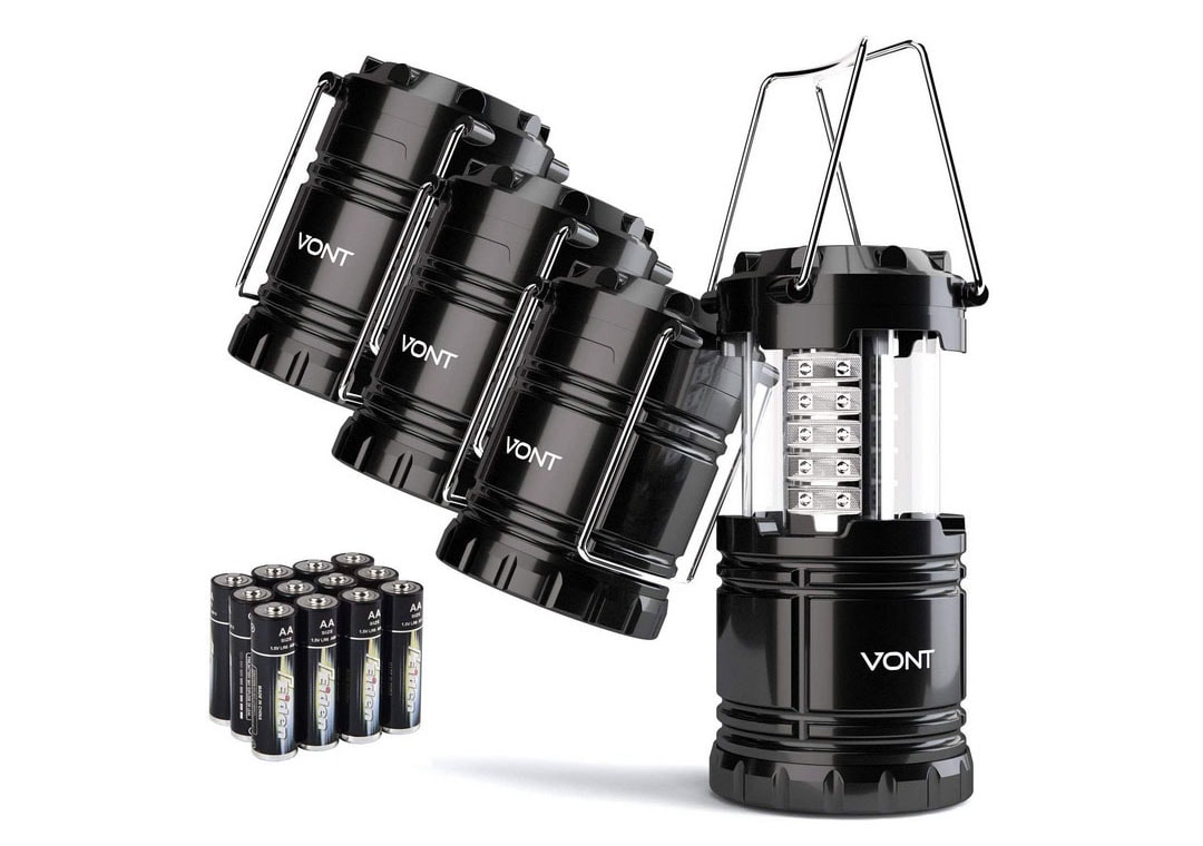 Vont 4pack Led Camping Lantern – Camping Equipment