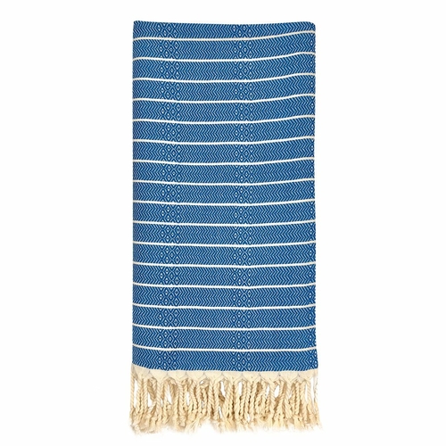 blue striped turkish towelcopy