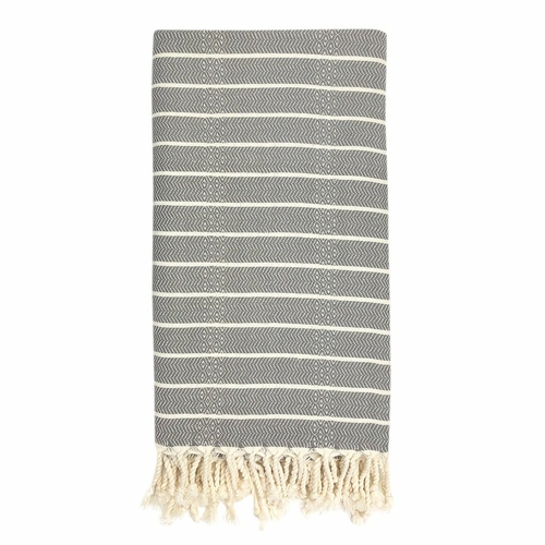 gray turkish towel