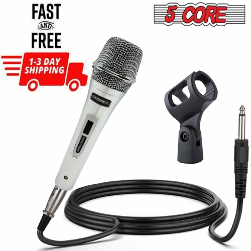 5 core microphones 5 core microphone pro microfono dynamic mic xlr audio cardiod vocal karaoke nd 909 chrome 37473517928685 a264f530 1c94 4639 8fe0 910e3d272765