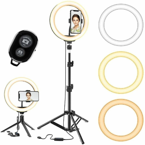 5 core mobile phone stands 12 ring light stand phone holder tik tok selfie makeup recording aro de luz 5 core rl12 37118424613101