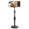 5 core mobile phone stands desktop mobile phone holder stand 360 rotate video studio base bracket clip 5 core zm 18 37528136155373