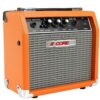 5 core power amplifiers electric guitar bass amp 10 watt amplifier built in speaker headphone jack aux orange 5 core ga 10 org 37480349073645