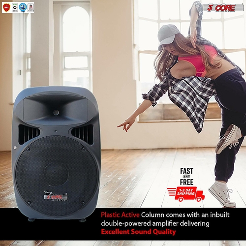 5 core speakers 15 inches dj speaker pa system passive bocinas stage subwoofer concert loud 5core pc 15 37502289740013
