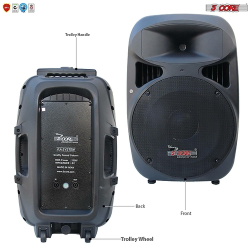 5 core speakers 15 inches dj speaker pa system passive bocinas stage subwoofer concert loud 5core pc 15 37502290002157