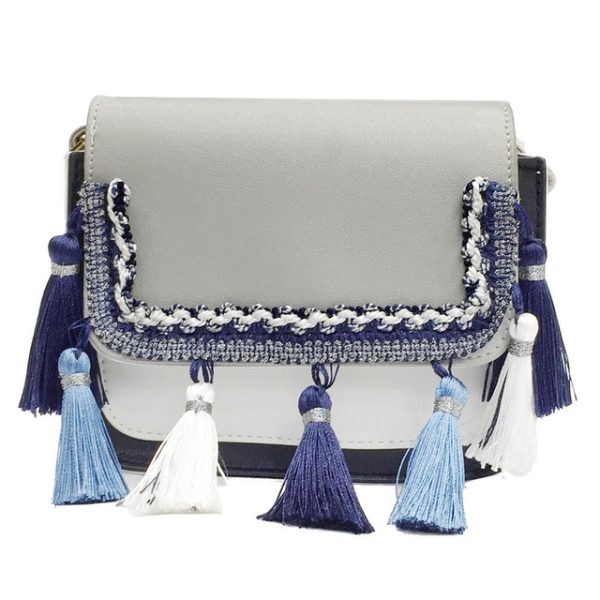 Best sale Women Messenger Bags Girls Retro Female Tassel Bag Crossbody Shoulder Handbag super quality