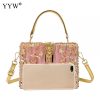 YYW Acrylic Handbags Women 2022 Fashion Flower Shoulder Bags Evening Party Box Clutch Totes Purses Luxury 36ed846f 0204 4b4c 9145 8bddd43465bf