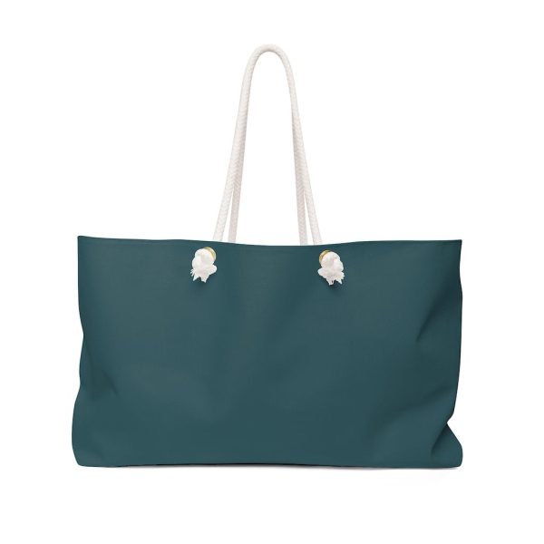 uniquely you weekender tote bag marine green 24x13 bags 836
